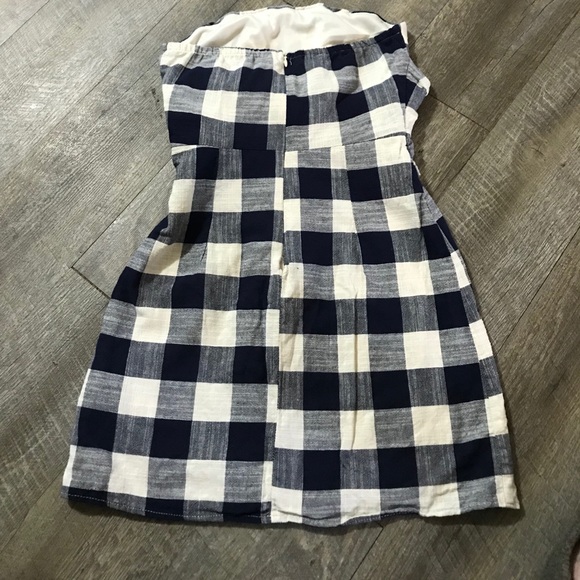 Plaid Summer Mini dress size small - Picture 4 of 6